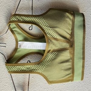 Fabletics Bianca Thyme Cool Mint Seamless Sports Bra Size XS